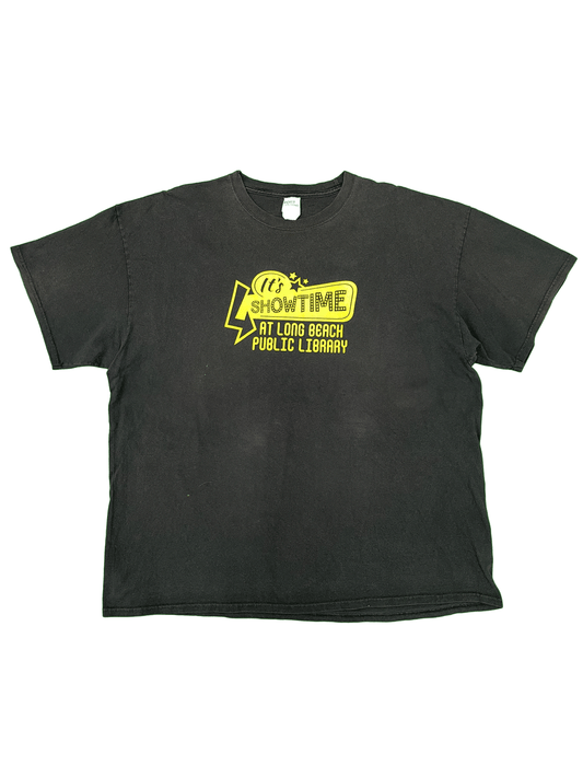 "It's SHOWTIME" LONG BEACH PUBLIC LIBRARY T-SHIRT