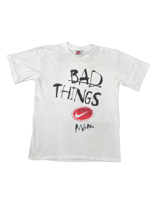90's NIKE "BAD THINGS MAN" T-SHIRT