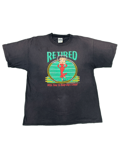 80'S BETTY BOOP"RETIRED" T-SHIRT