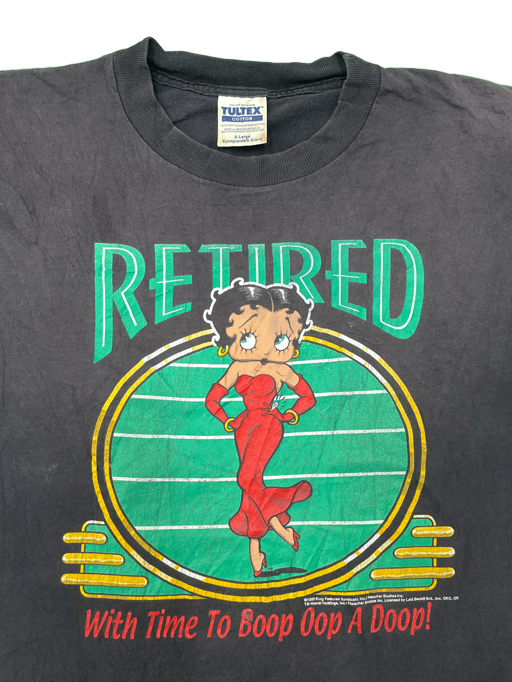 80'S BETTY BOOP"RETIRED" T-SHIRT