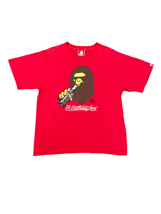 A BATHING APE X Coca Cola T-SHIRT