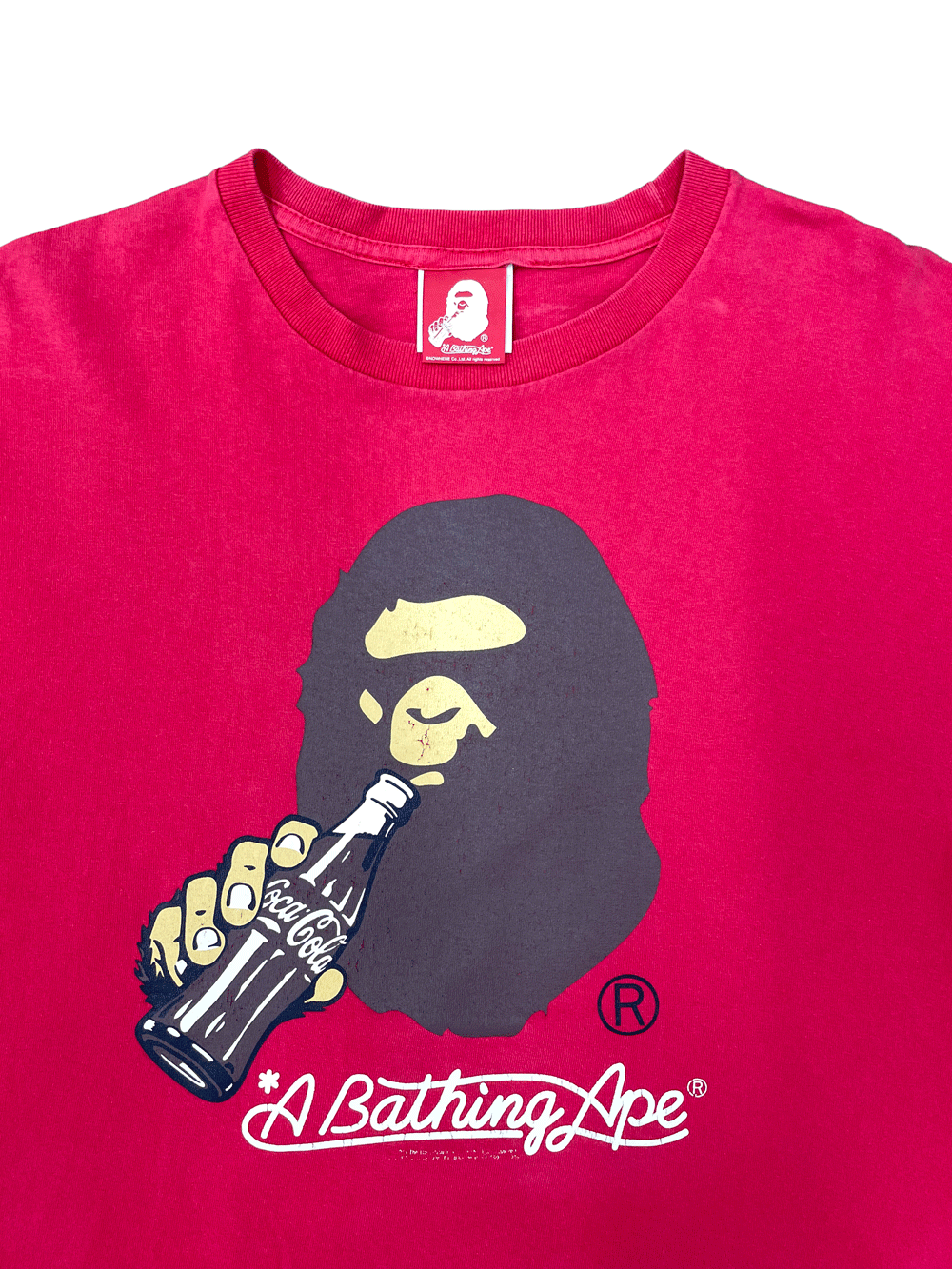 A BATHING APE X Coca Cola T-SHIRT
