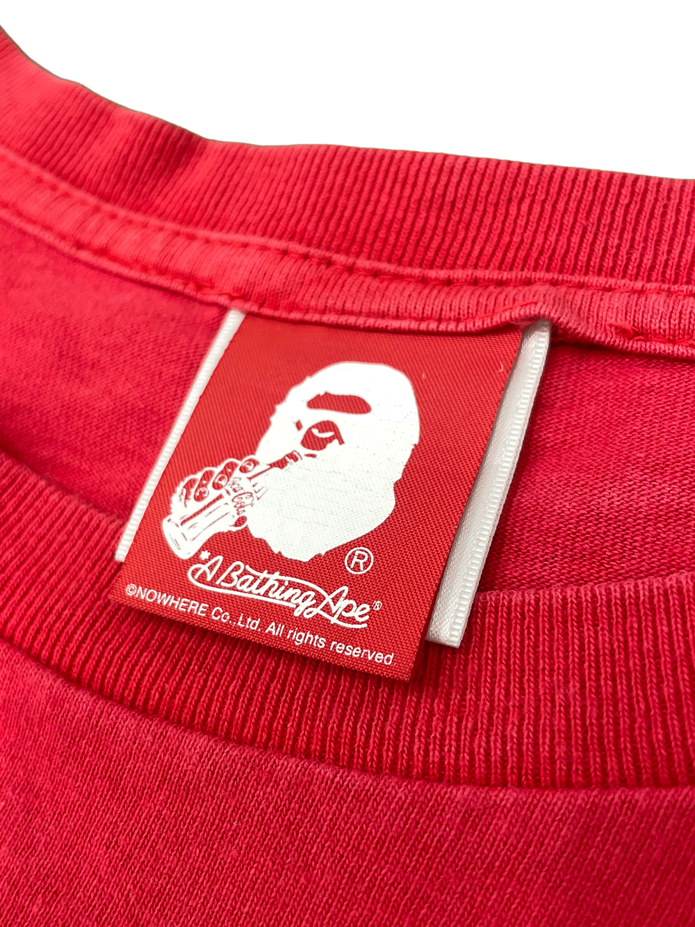 A BATHING APE X Coca Cola T-SHIRT