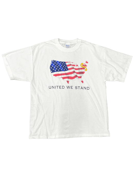 "UNITED WE STAND"AMERICA T-SHIRT