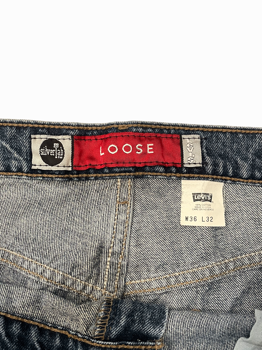 90'S "Levi's" SilverTab Loose Denim Pants