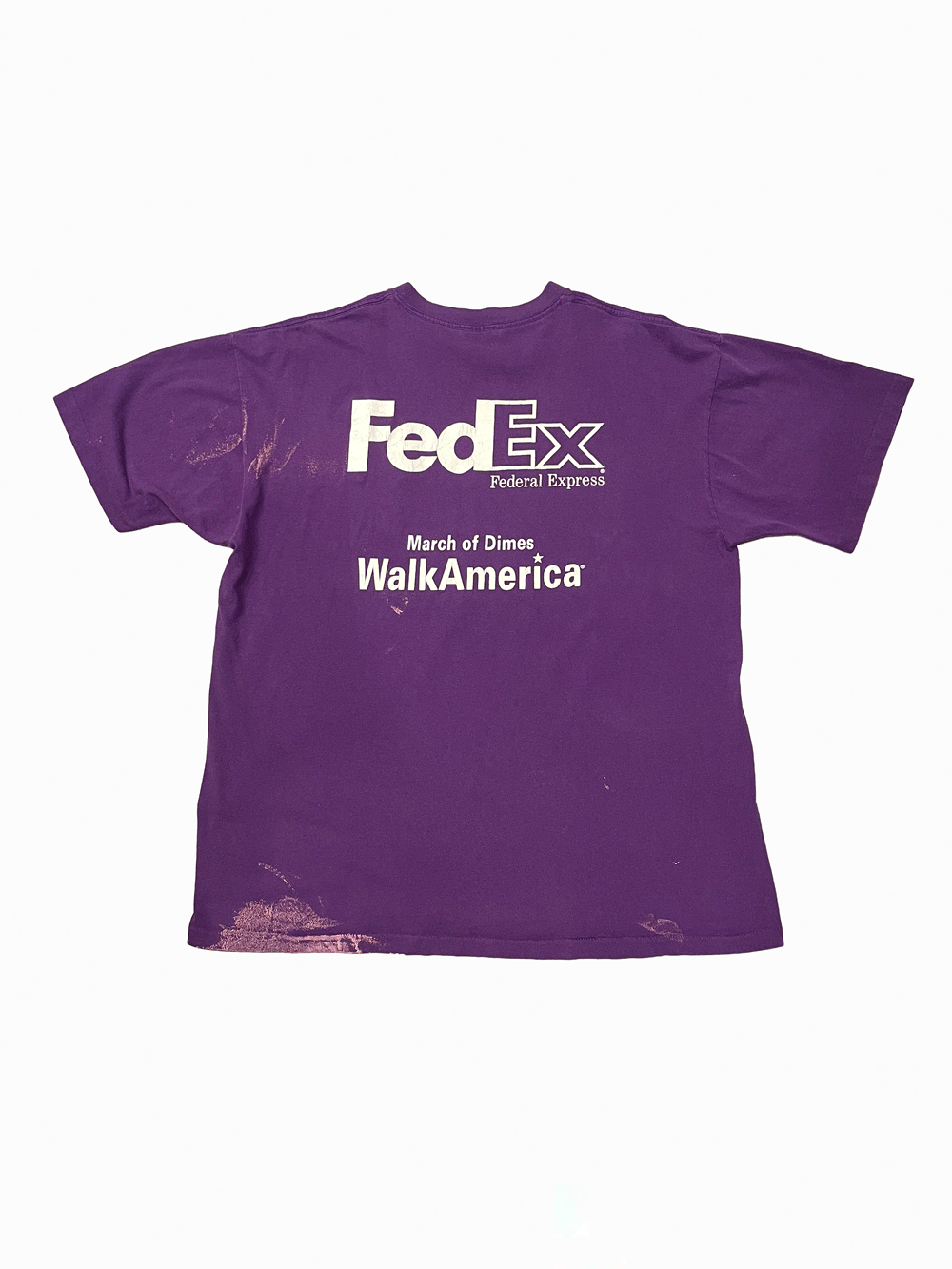 90'S "Fedex" Walk America T-shirt