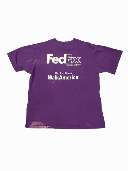 90'S "Fedex" Walk America T-shirt