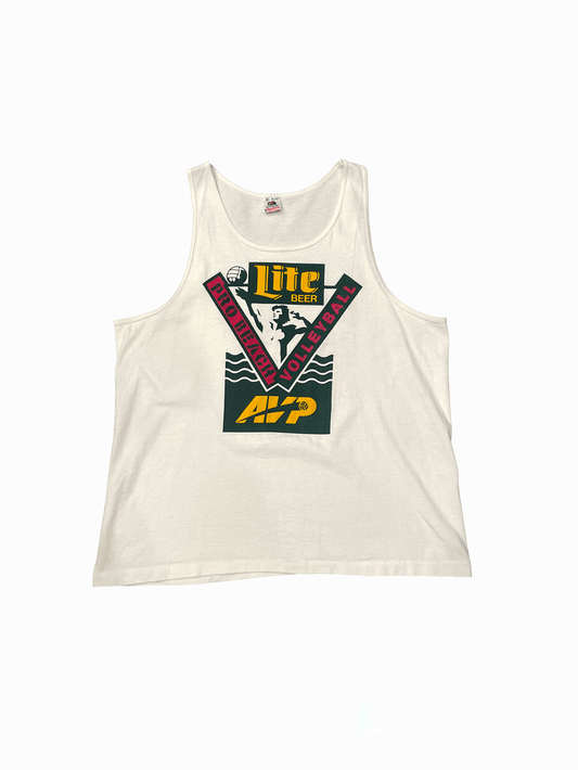 90'S "Miller Lite" Beach Volleyball Tank Top