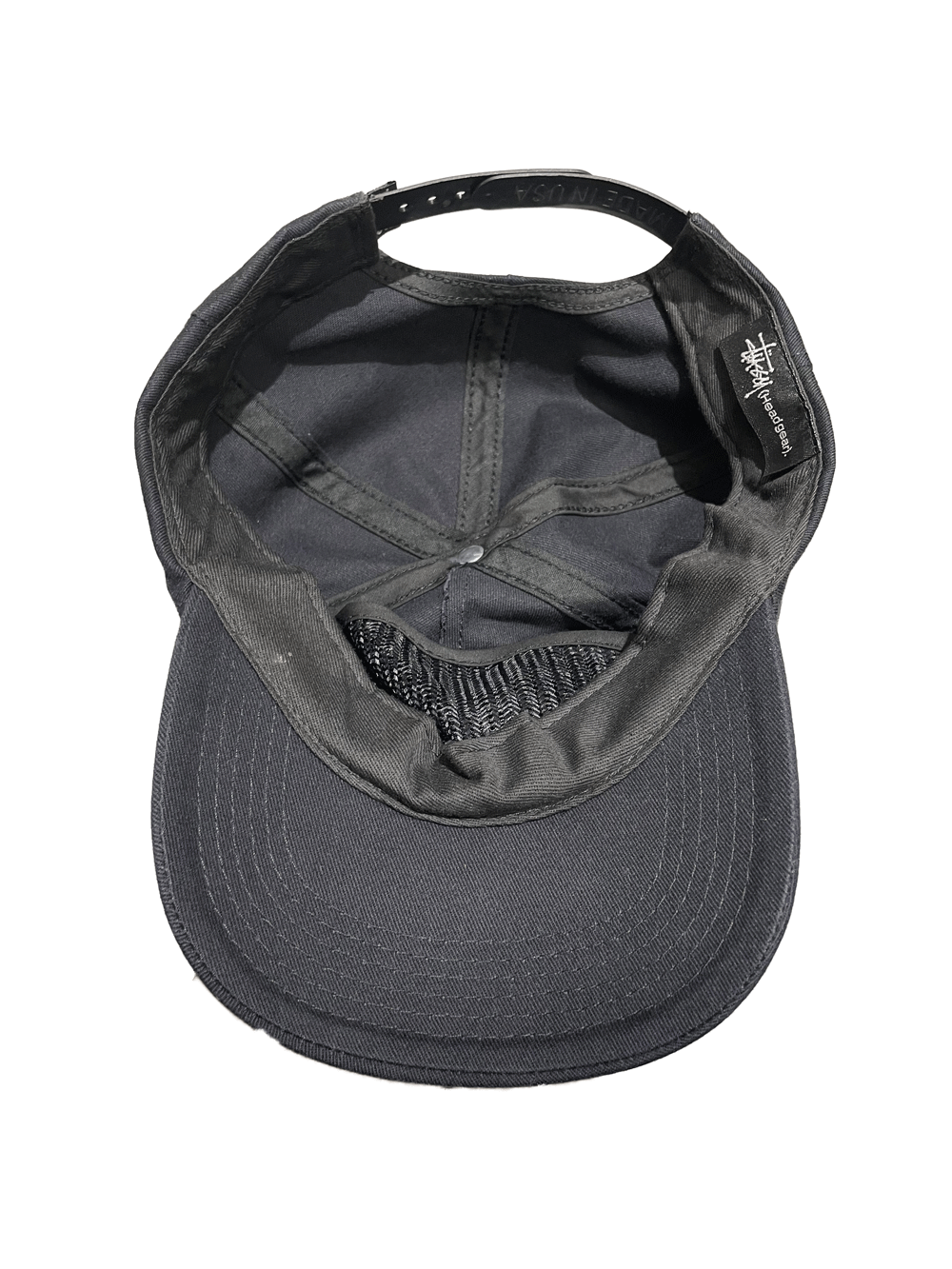 90'S OLD Stussy CAP "ROCK ON" Made in USA