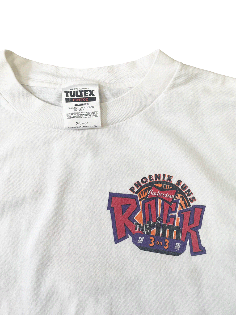 "FIESTA BOWL"PHOENIX SUNS 3on3 VOLUNTEER T-SHIRT　Sponsored by Budwiser