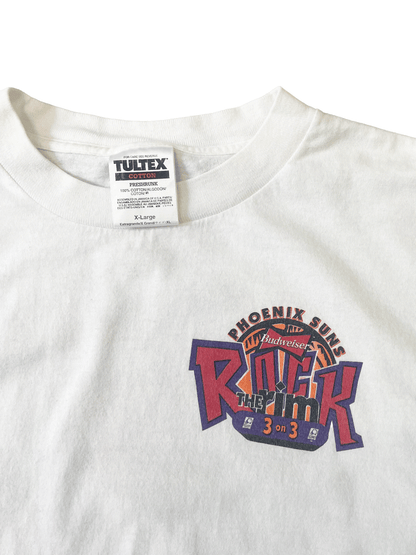 "FIESTA BOWL"PHOENIX SUNS 3on3 VOLUNTEER T-SHIRT　Sponsored by Budwiser