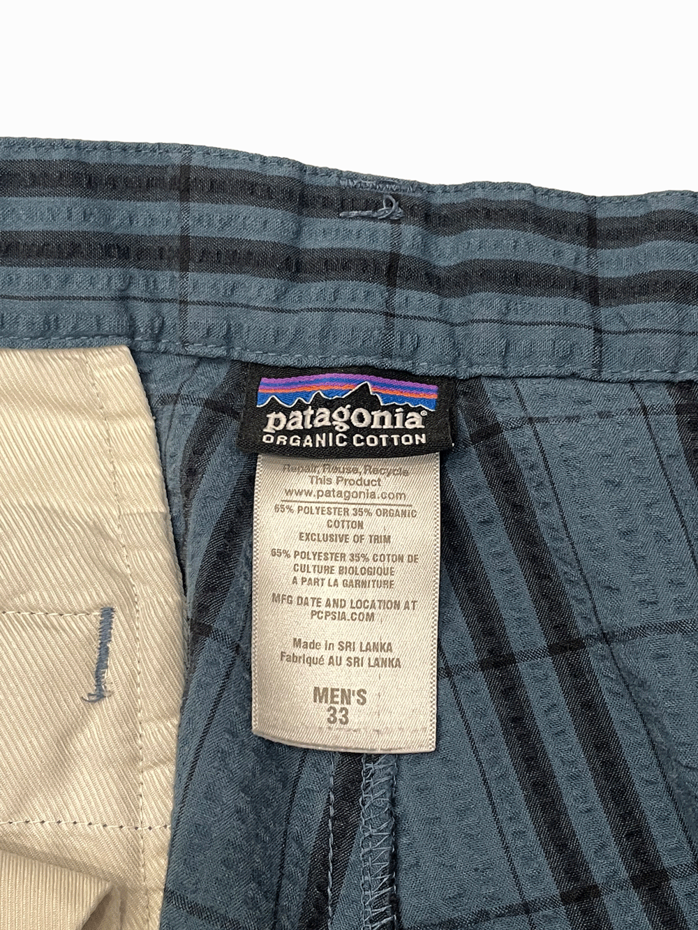 "Patagonia" Seersucker Shorts