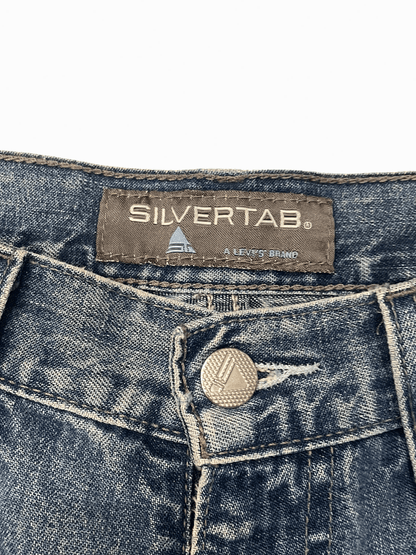 90'S "Levi's" SilverTab Baggy Fit Denim Shorts