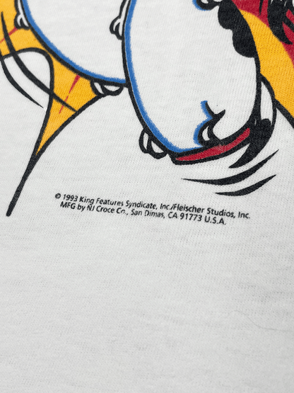 90'S BETTY BOOP "STRIKE!"T-SHIRT