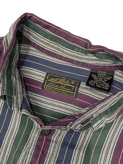 EDDIE BOUER L/L STRIPE SHIRT