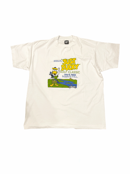 90's "JUST DUCKY" Golf T-shirt