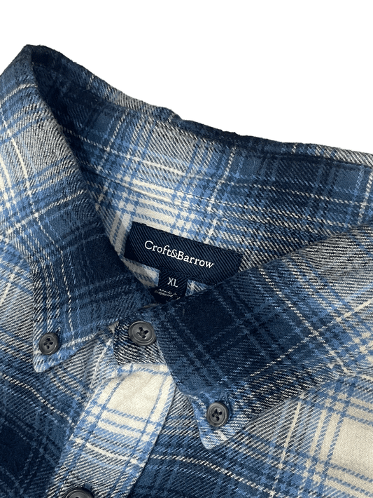 CROFT & BARROW L/S FLANNEL SHIRT