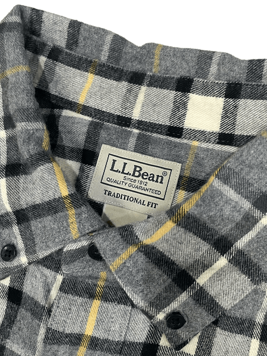 L.L.BEAN L/S FLANNEL SHIRT