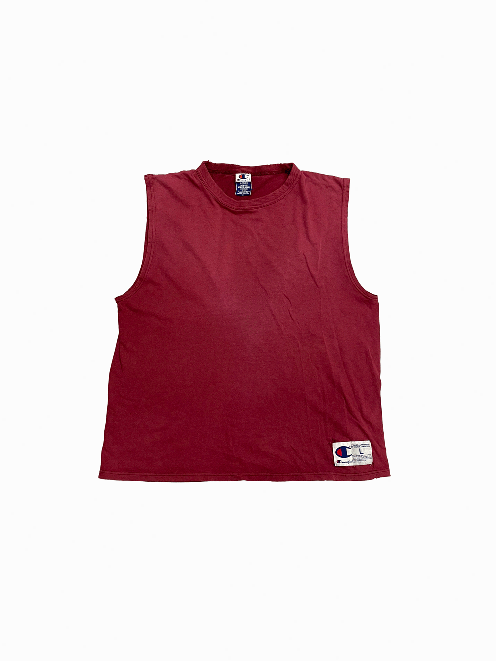 90s-00s "Champion" Blank Sleeveless T-shirt