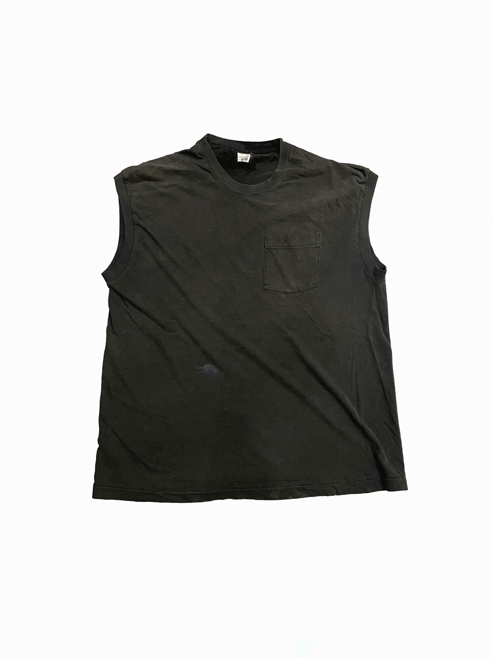 90s "FRUIT OF THE LOOM" Pocket Sleeveless T-shirt