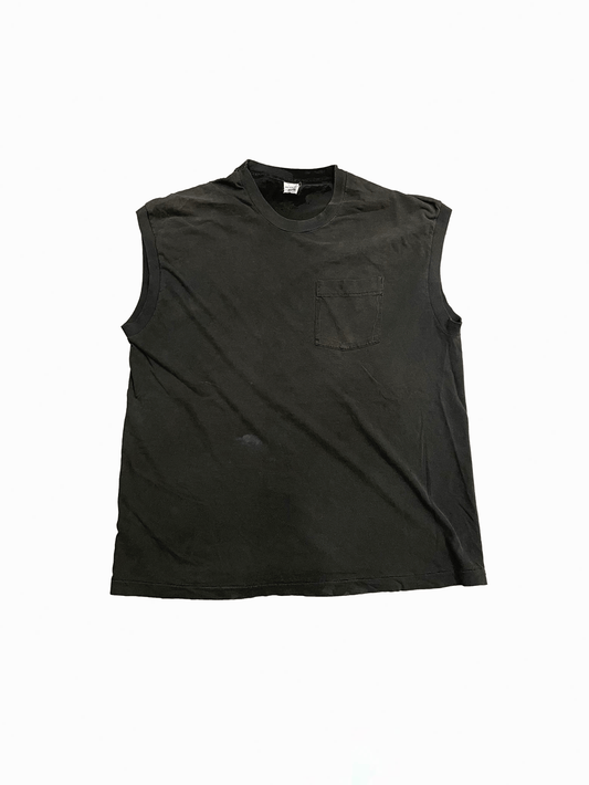 90s "FRUIT OF THE LOOM" Pocket Sleeveless T-shirt