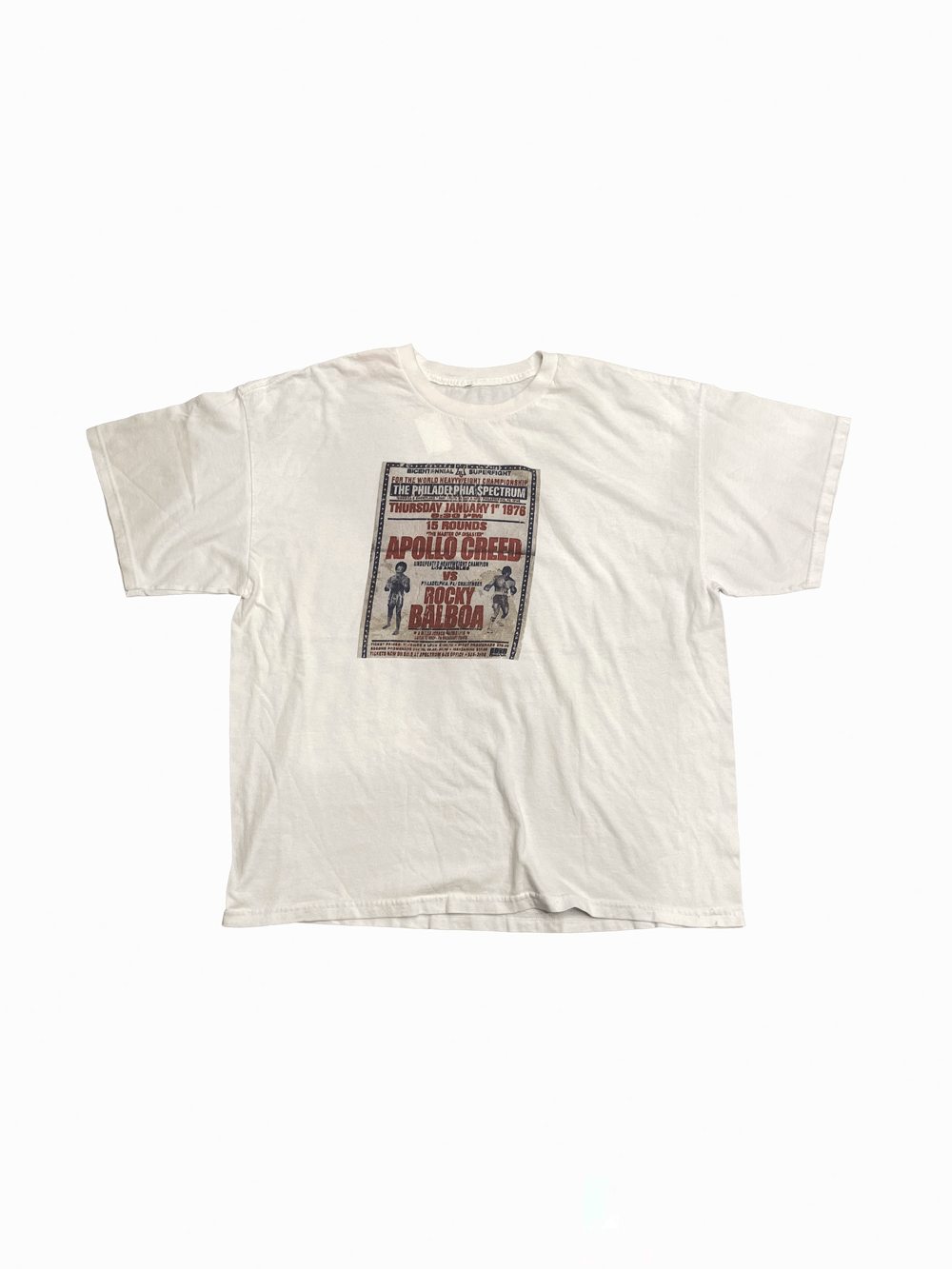 "ROCKY" Apollo vs Balboa Movie Graphic T-shirt