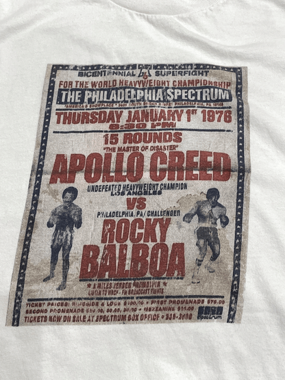 "ROCKY" Apollo vs Balboa Movie Graphic T-shirt