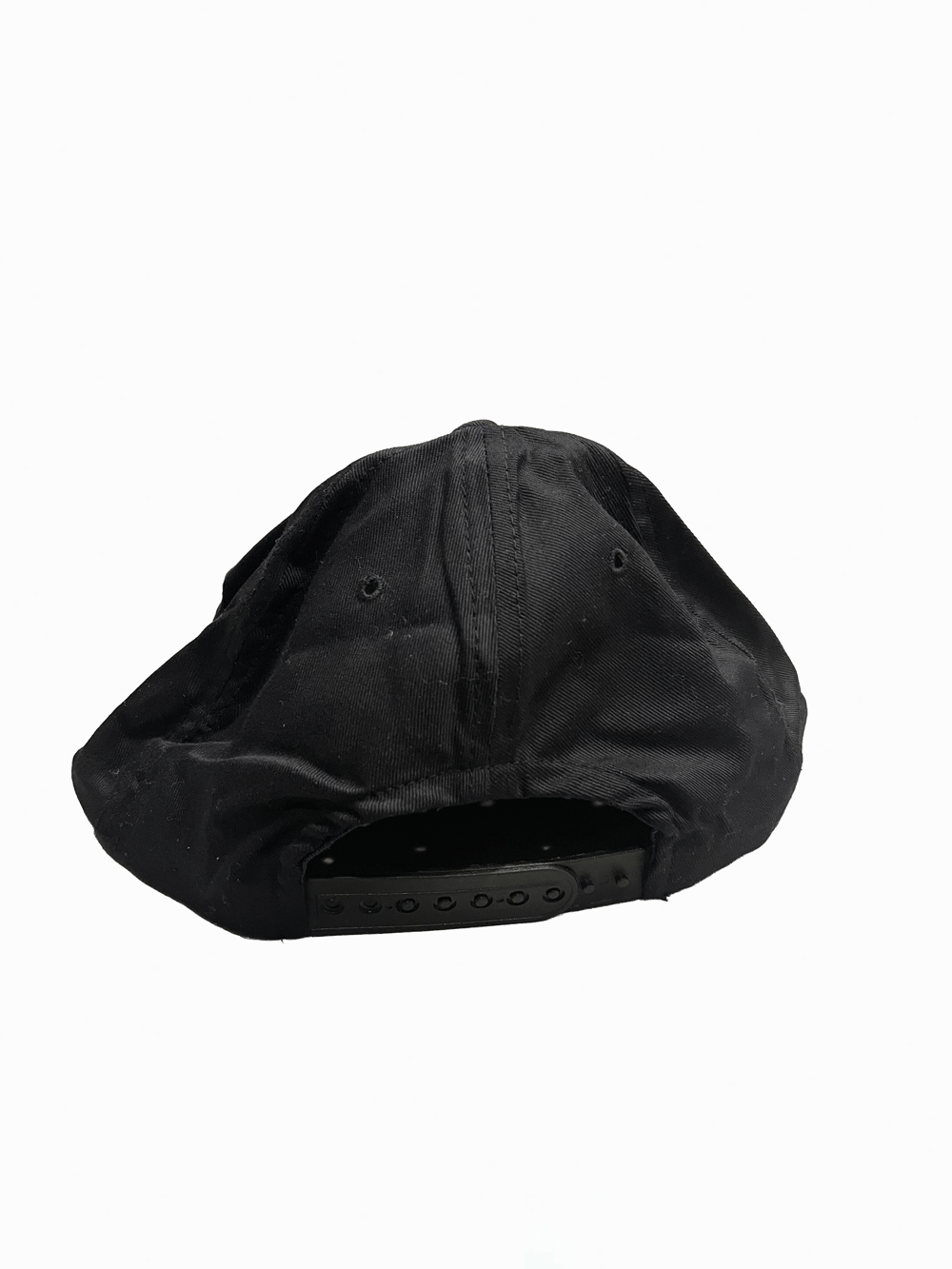 "NIKE" Vintage Oval Swoosh Black Cap