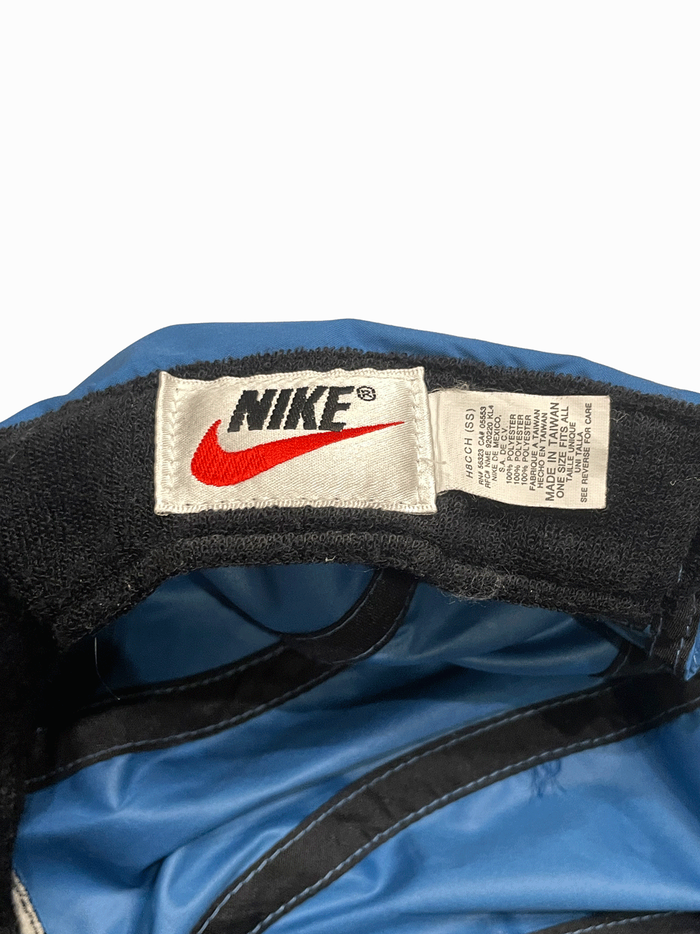 "NIKE" Vintage Two-Tone Tech Running Cap