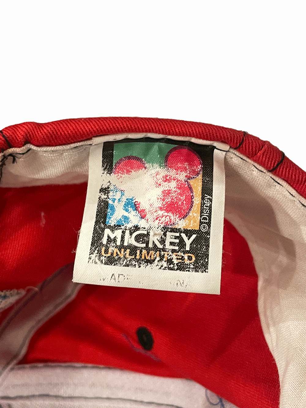 90's "Mickey Unlimited" Snapback Cap