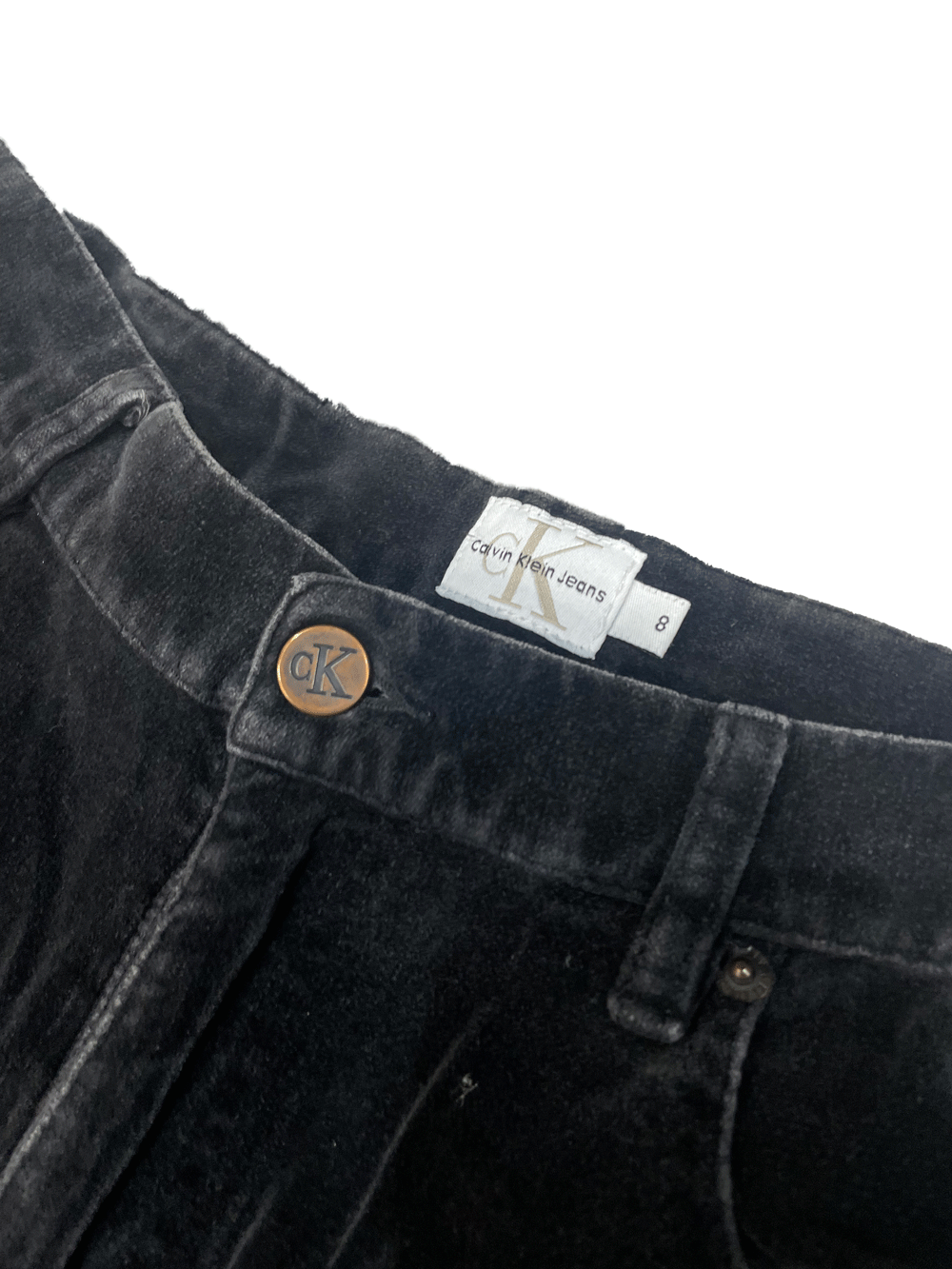 CALVIN KLEIN VELOR PANTS