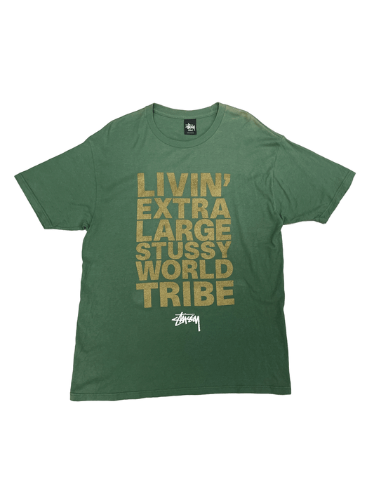 STUSSY WORLD TRIBE T-SHIRT
