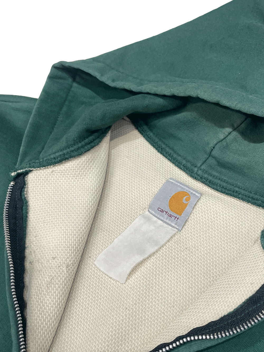 90'S CARHARTT THERMAL FULL ZIP HOODIE