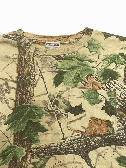 90s"JERZEES Outdoors" Real Tree T-shirt