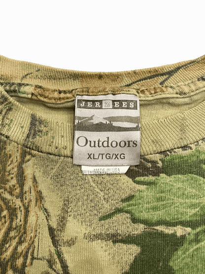 90s"JERZEES Outdoors" Real Tree T-shirt