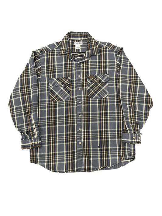 00'S CARHARTT FLANNEL SHIRT