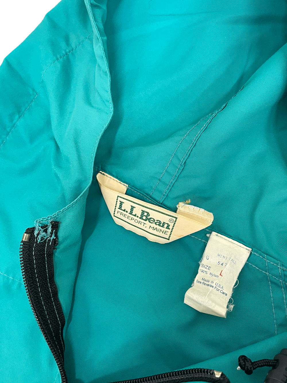 80'S L.L.BEAN NYLON ANORAK PARKA