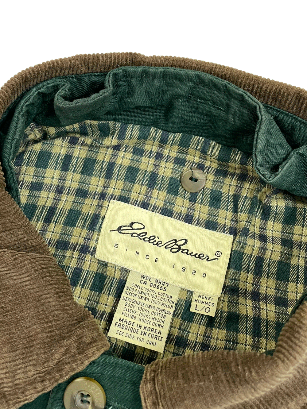 90'S Eddie bauer HUNTING JACKET