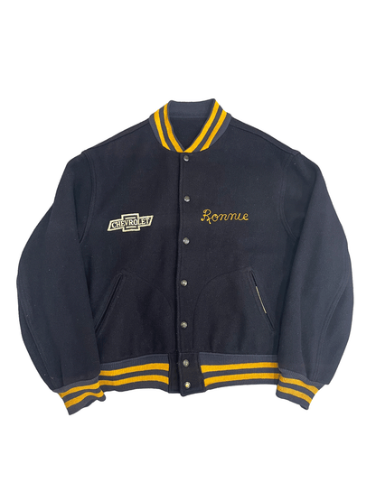 60'S "CHEVROLET" VARSITY JACKET