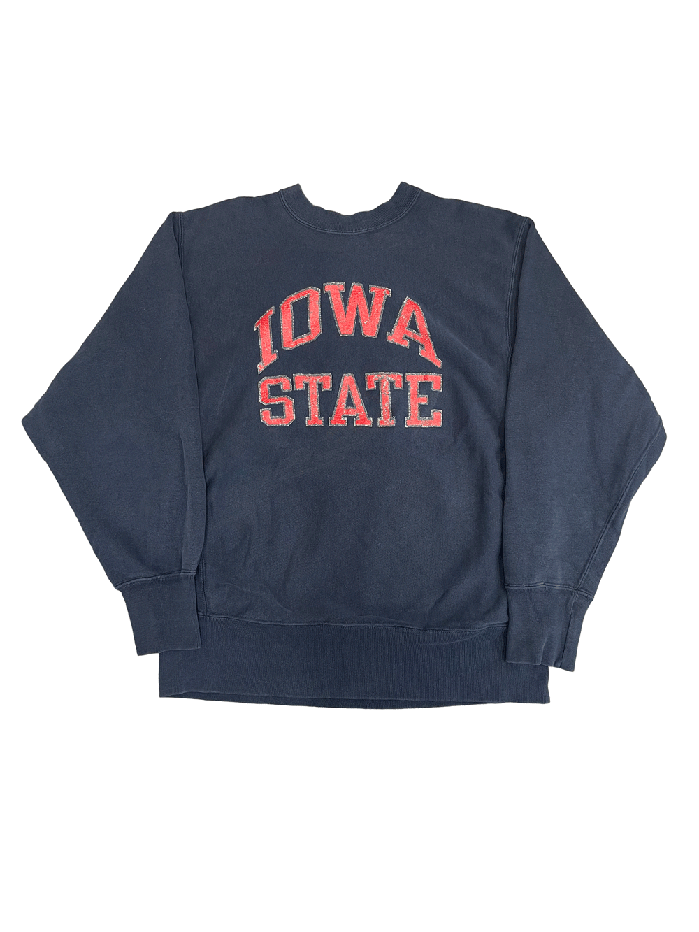 80'S "IOWA STATE" CHAMPION REVERSE WEAVE SWEAT  MADE IN USA