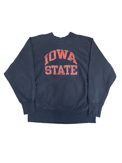 80'S "IOWA STATE" CHAMPION REVERSE WEAVE SWEAT  MADE IN USA