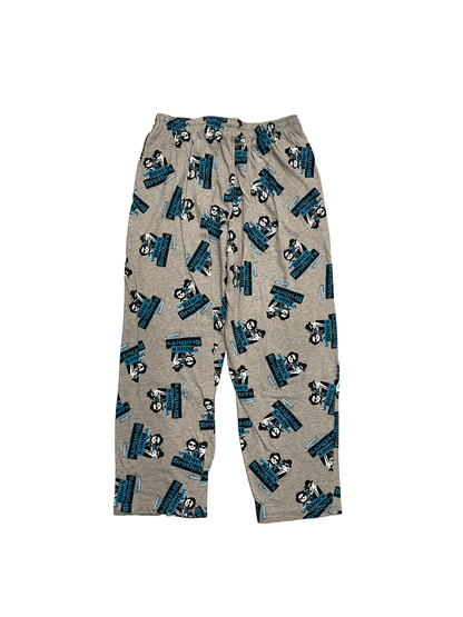"The Blues Brothers" All-over Pattern Easy Pants