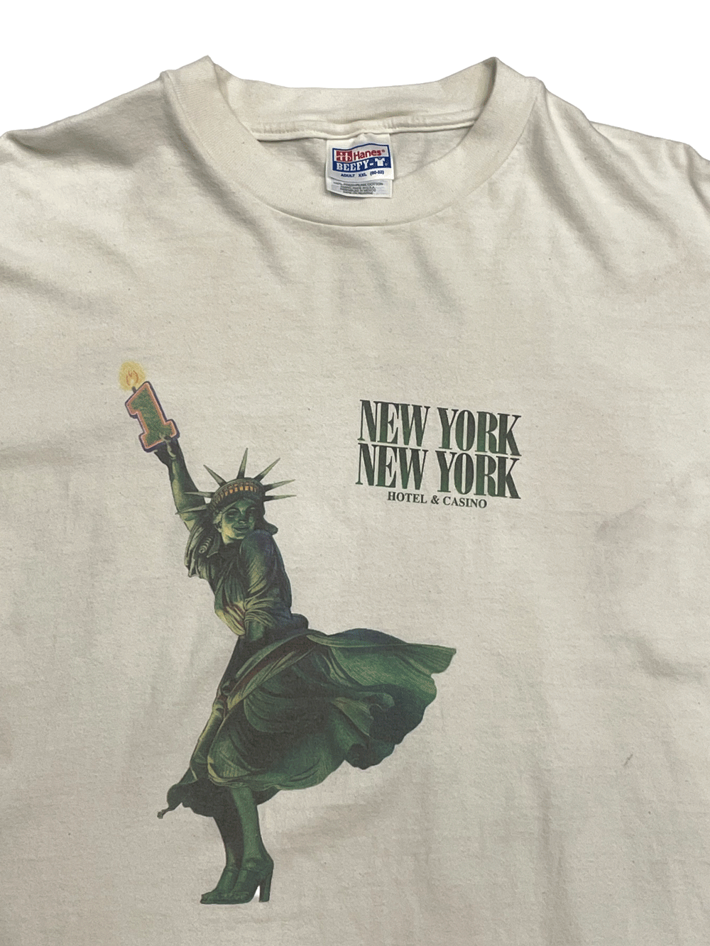 90's "New York-New York Hotel & Casino" 1st Anniversary T-shirt