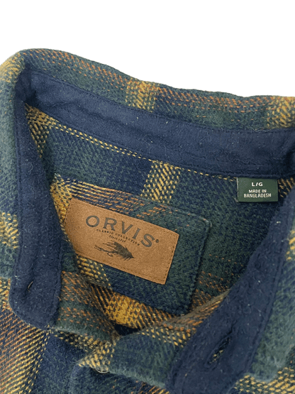 ORVIS HEAVY FLANNEL SHIRT