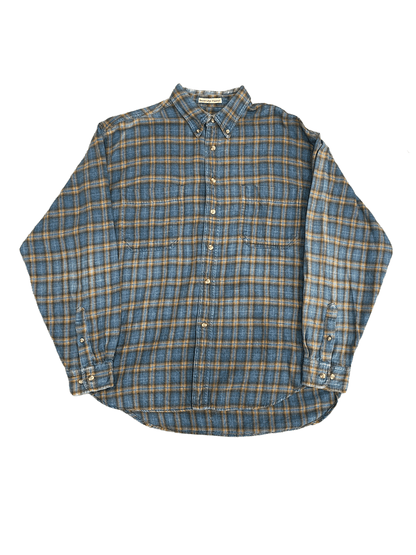80'S Eddie Bauer Bainbridge Flannel SHIRT