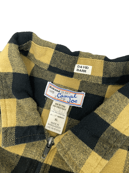 Haband Casual Joe ZIPPER FLANNEL SHIRT