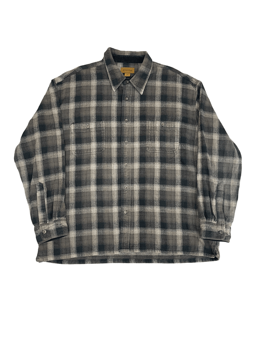 ST.JOHNS BAY  HEAVY FLANNEL SHIRT
