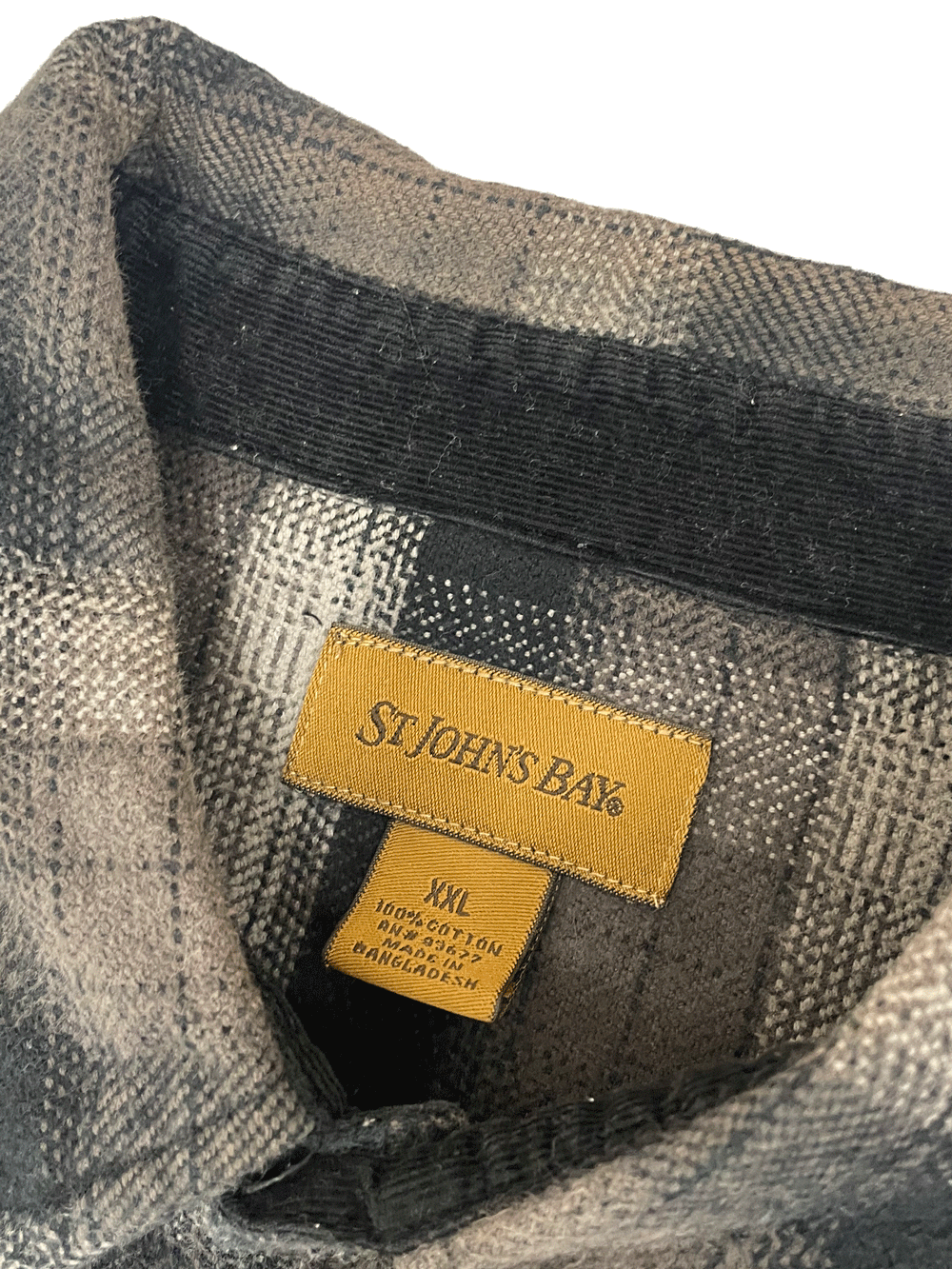 ST.JOHNS BAY  HEAVY FLANNEL SHIRT
