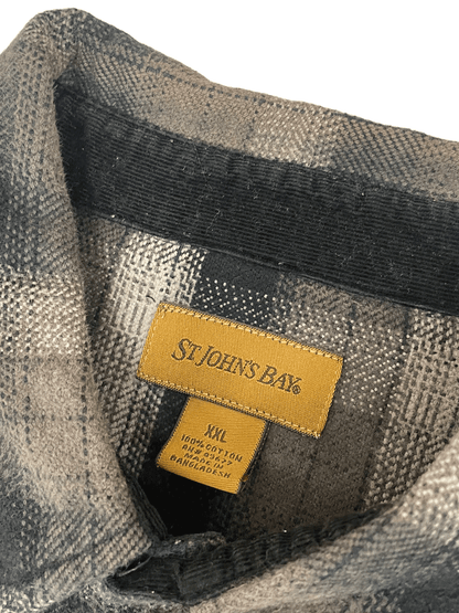 ST.JOHNS BAY  HEAVY FLANNEL SHIRT