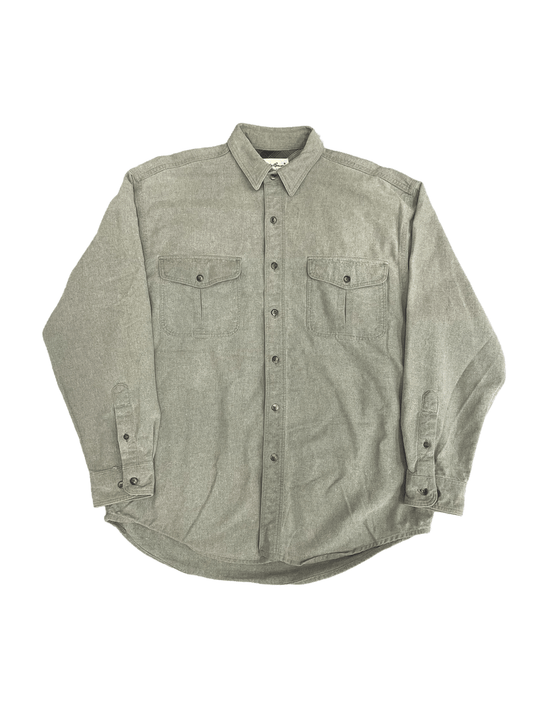 80'S Eddie Bauer CHAMOIS CLOTH SHIRT